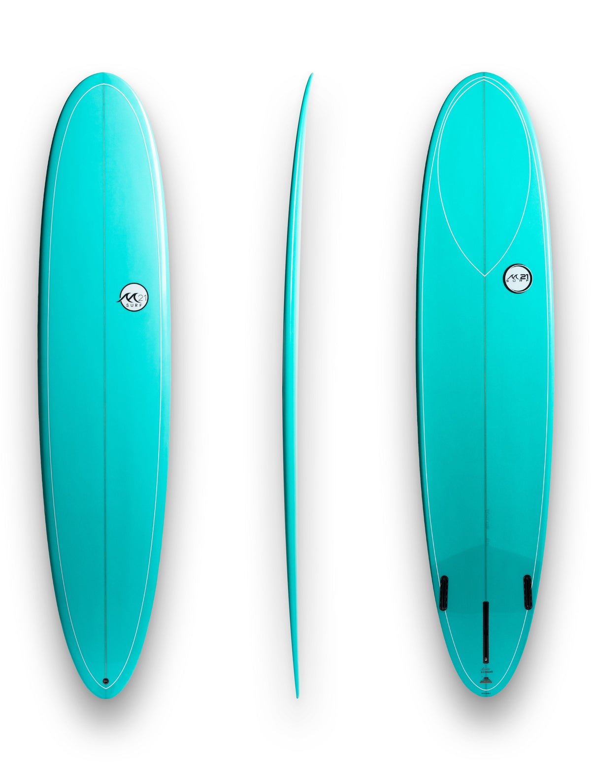 Shogun Performance Longboard Surfboard – 2+1 Fin Setup for Nose Riding & All-Around Surfing