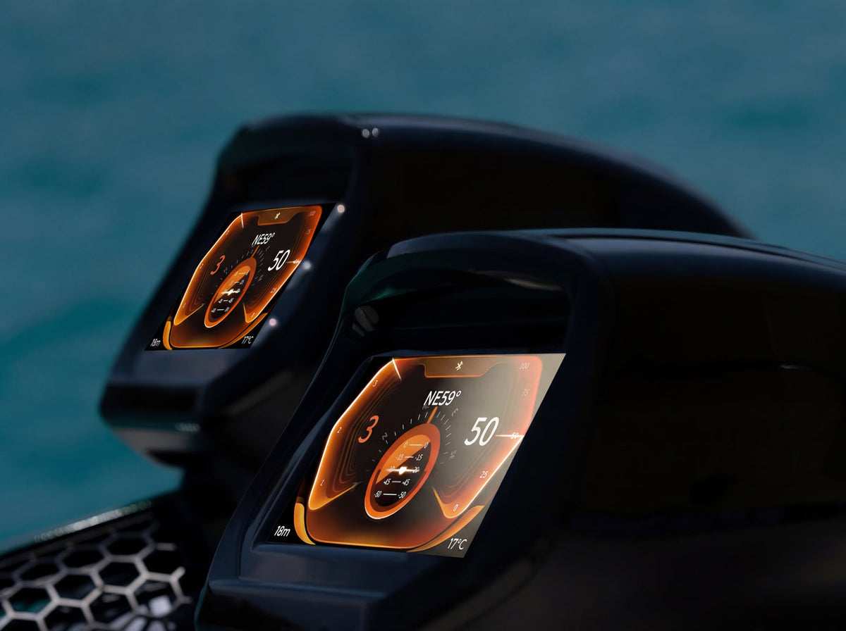 SUBLUE VAPOR Pro Underwater Scooter – 7.46 MPH Pump-Jet Performance with Dual Batteries