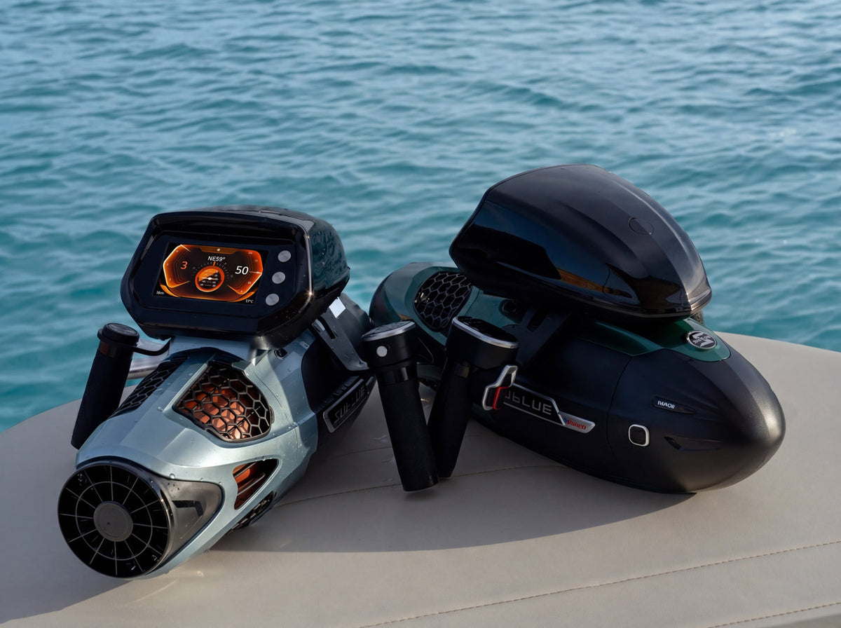 SUBLUE VAPOR Pro Underwater Scooter – 7.46 MPH Pump-Jet Performance with Dual Batteries