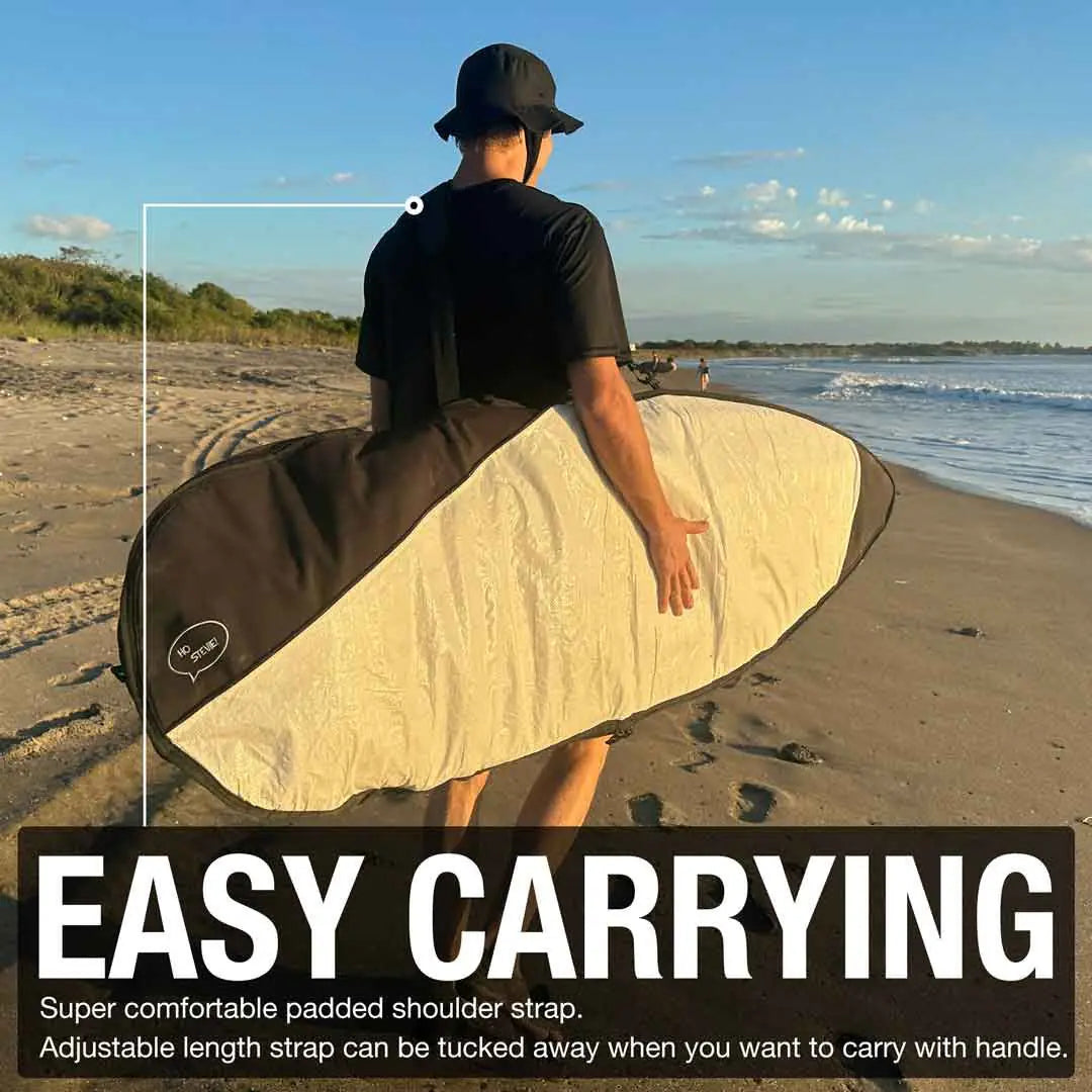 Surfboard Daybag – Reflective Board Cover with Protective Foam Padding
