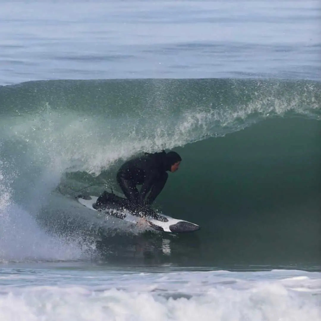 Stevie’s Favorite Surfboard – Balanced Volume & Maneuverability in Cow Print or White
