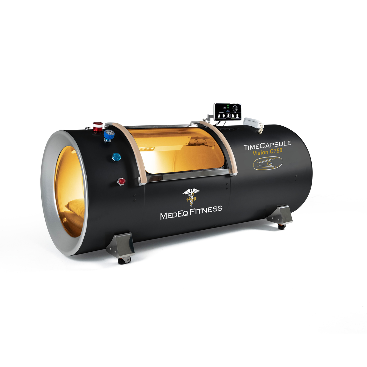 MedEq TimeCapsule Vision C750+ – 2.0 ATA Hard-Shell Hyperbaric Chamber