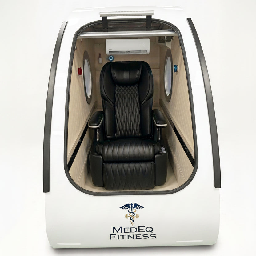 MedEq TimePod 2 – 2.0 ATA Triangular Hard-Shell Hyperbaric Chamber