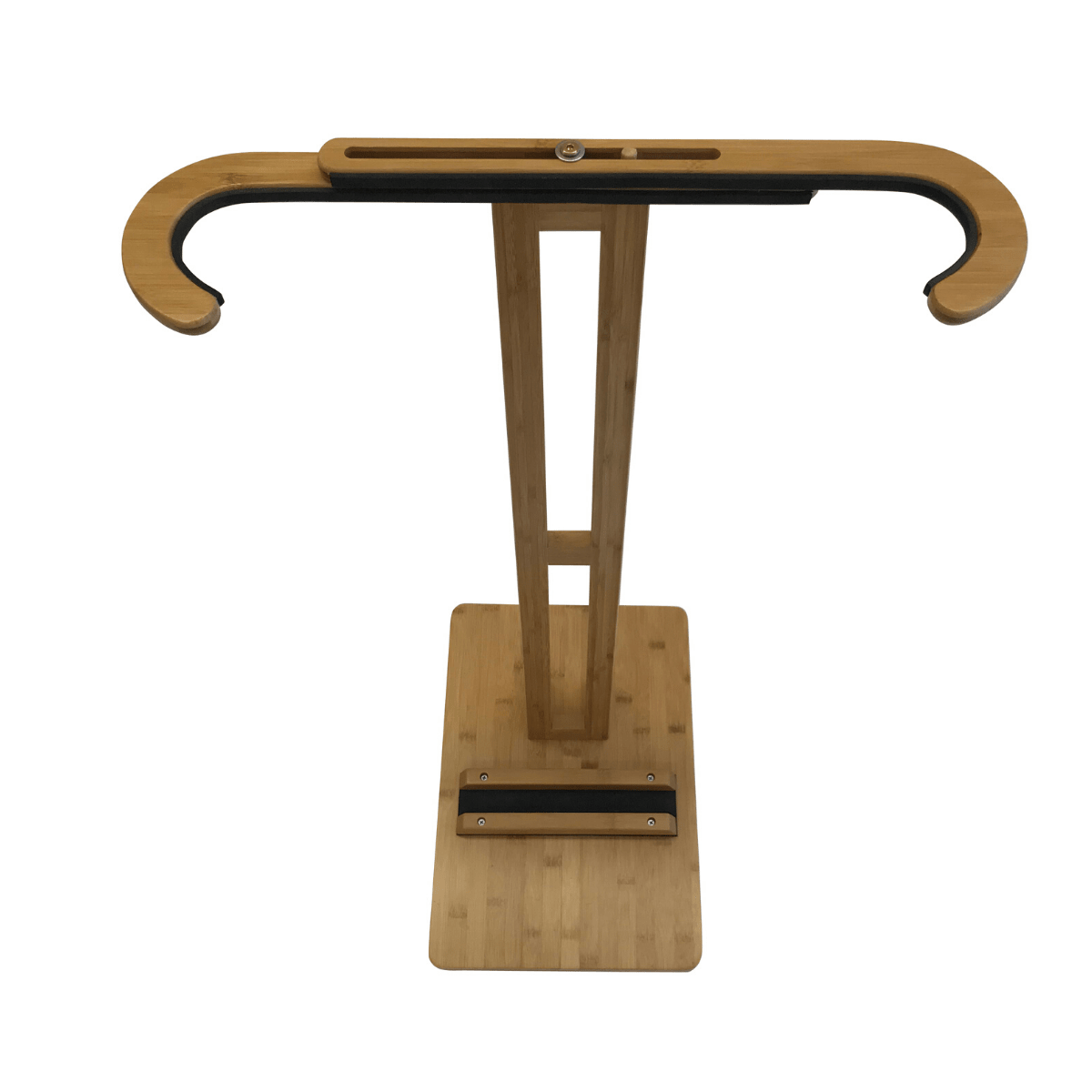 Adjustable Bamboo Surfboard Display Stand – Eco-Friendly Wooden Board Rack - Aloha Swim Wellness