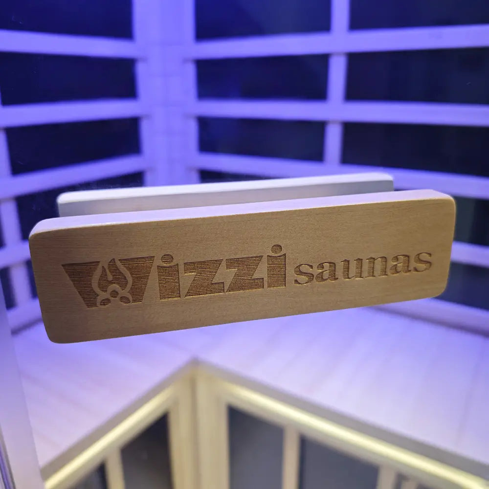 Wizzisaunas SH07 2–3 Person Infrared Sauna – Smart App Control, Red Light & Chromotherapy