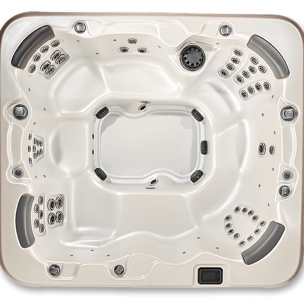 Alpine 7-Person Hot Tub Spa – Hydrotherapy Jets & LED Lighting - Aloha Swim Wellness