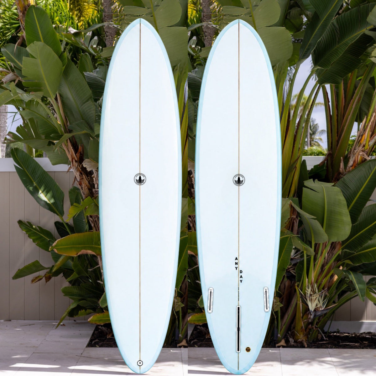 ANY DAY Mid-Length Surfboard – Versatile Egg-Inspired All-Around Board - Aloha Swim Wellness