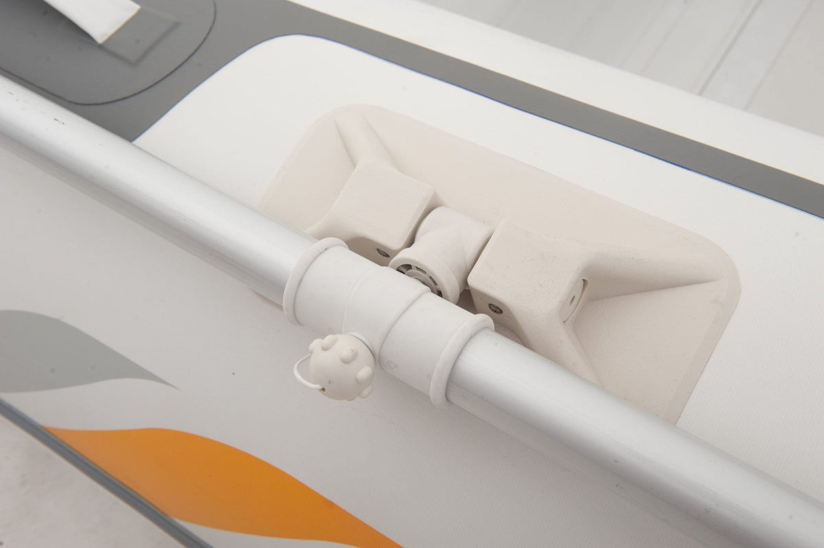 Aqua Marina A-Deluxe 2.77M Inflatable Boat – Aluminum Deck Tender with Outboard Compatibility - Aloha Swim Wellness