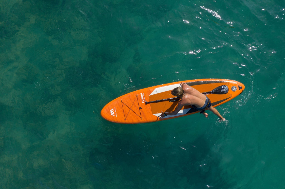 Aqua Marina Airship Race 22'0" Multi-Person Inflatable Race SUP – High-Speed Team Paddleboard - Aloha Swim Wellness