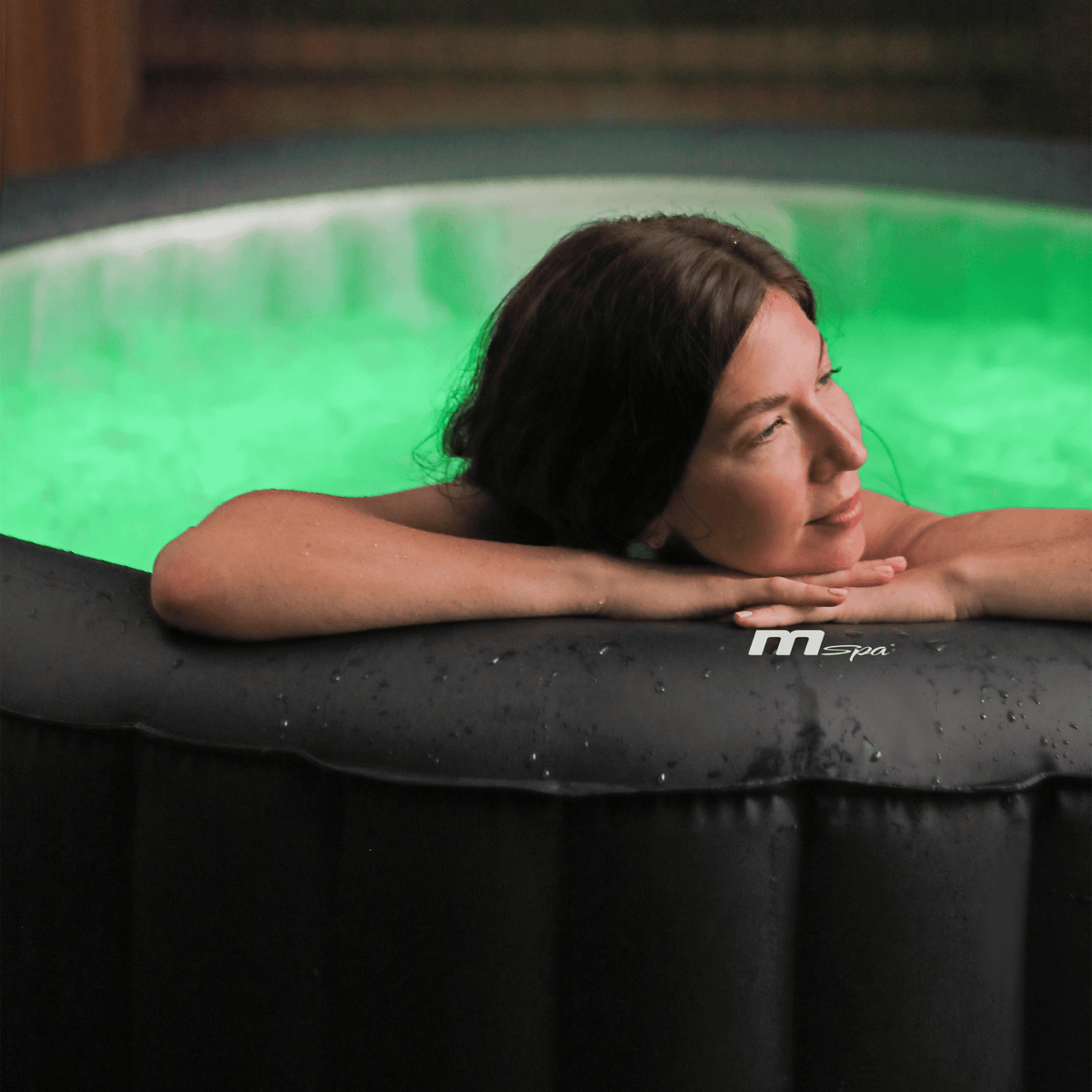 Aqua Marina Aurora Urban Inflatable Spa – LED Ambiance, Auto-Inflation & Integrated Water Care - Aloha Swim Wellness