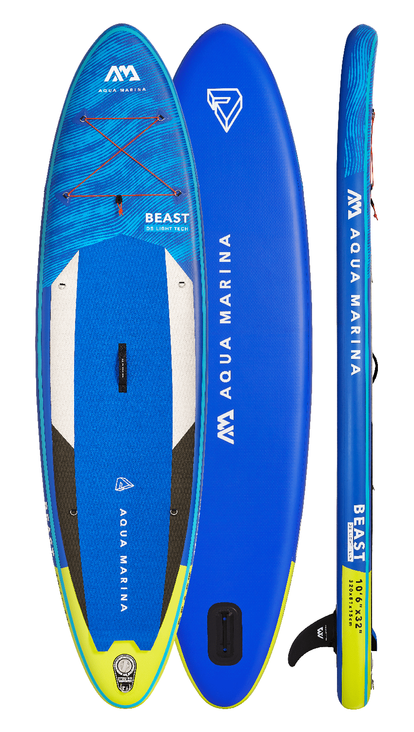Aqua Marina BEAST 10'6" Inflatable Paddle Board All-Around Advanced SUP - Aloha Swim Wellness