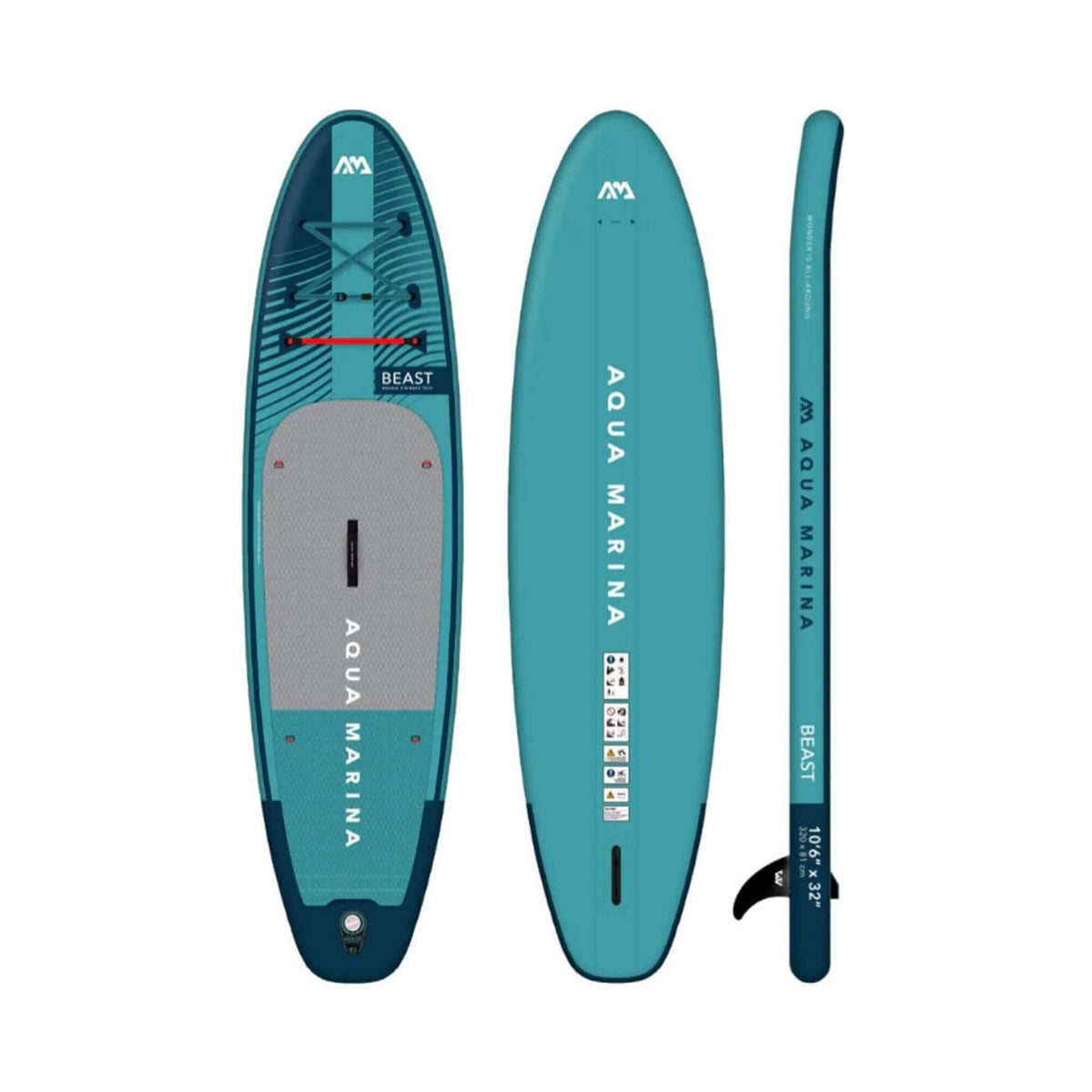 Aqua Marina BEAST BT-23BEP 10-Foot Inflatable SUP - Aloha Swim Wellness