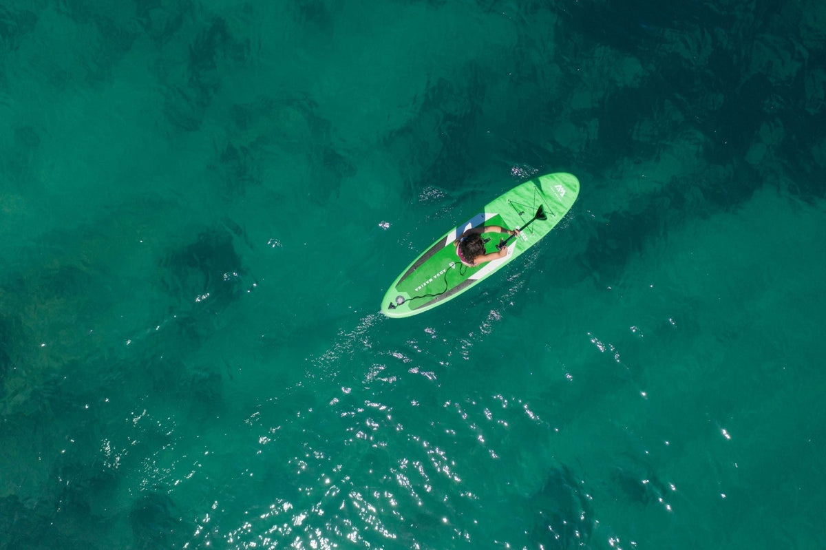 Aqua Marina Breeze 9'10" All-Around Inflatable SUP – 220L Portable Paddle Board - Aloha Swim Wellness