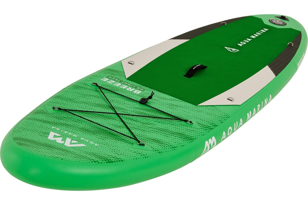 Aqua Marina Breeze 9'10" All-Around Inflatable SUP – 220L Portable Paddle Board - Aloha Swim Wellness