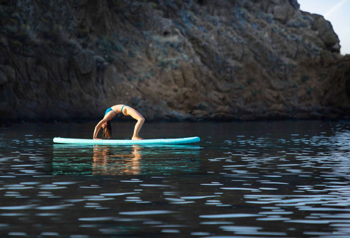 Aqua Marina DHYANA 11'0" Inflatable Paddle Board Fitness SUP - Aloha Swim Wellness