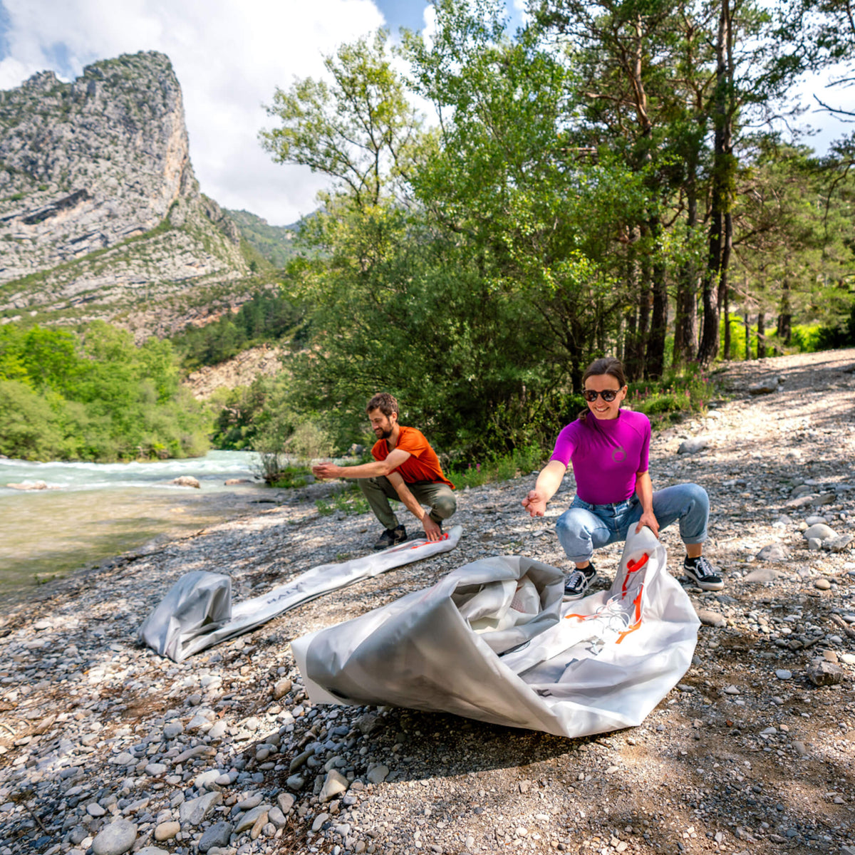 Aqua Marina HALVE HA-398 Ultra-Light Inflatable Kayak - Aloha Swim Wellness