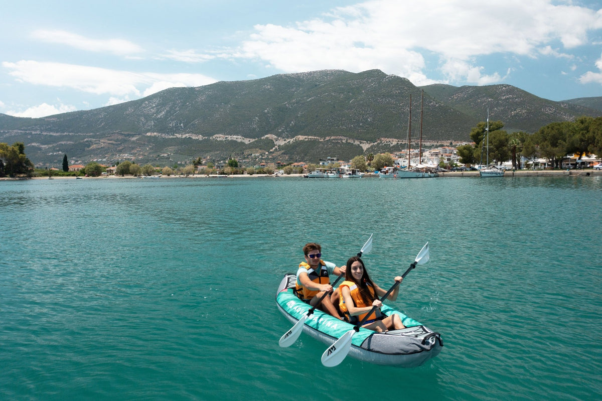 Aqua Marina LAXO 10'6" Recreational Inflatable Kayak – Stable, Comfortable & Portable Tandem - Aloha Swim Wellness