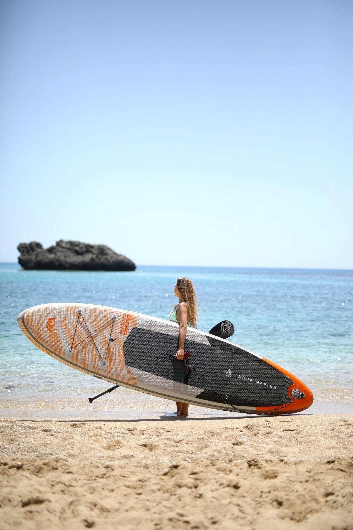 Aqua Marina MAGMA 11'2" Inflatable Paddle Board All-Around Advanced SUP - Aloha Swim Wellness