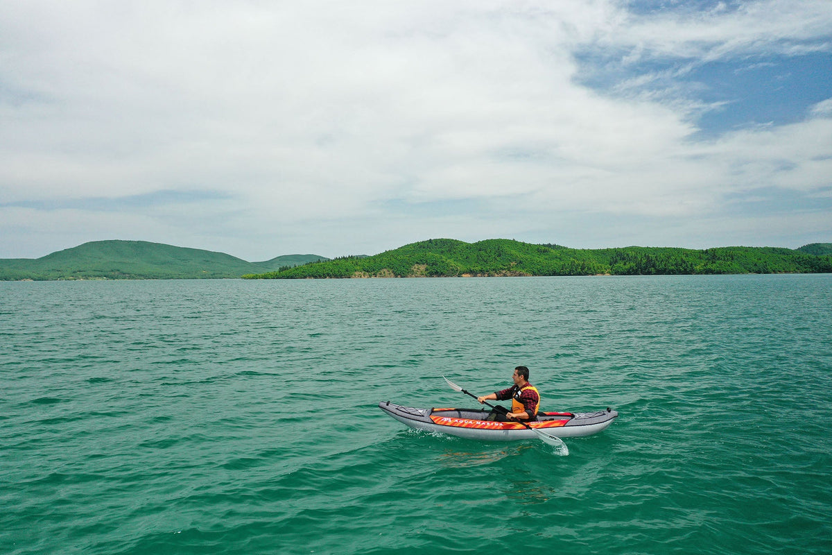 Aqua Marina Memba 10'10" Touring Inflatable Kayak – Lightweight, Fast & Efficient Solo Touring - Aloha Swim Wellness