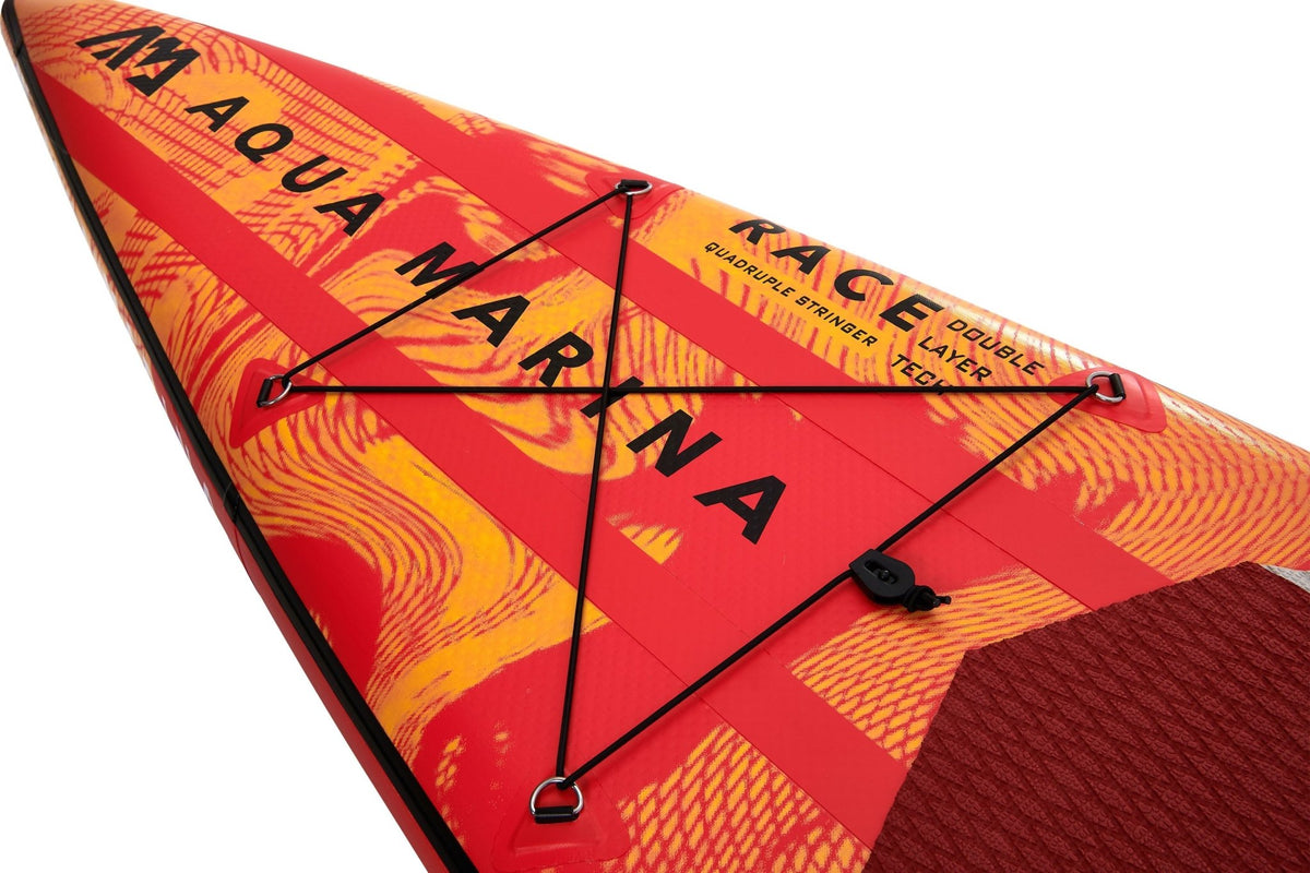 Aqua Marina Race 12'6" Inflatable Racing SUP – 320L High-Rigidity Performance Paddle Board - Aloha Swim Wellness