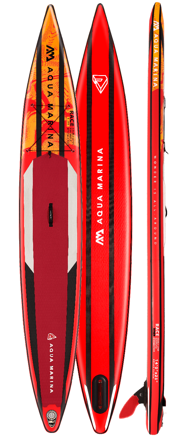 Aqua Marina RACE ELITE 14'0" Inflatable Paddle Board Racing SUP - Aloha Swim Wellness