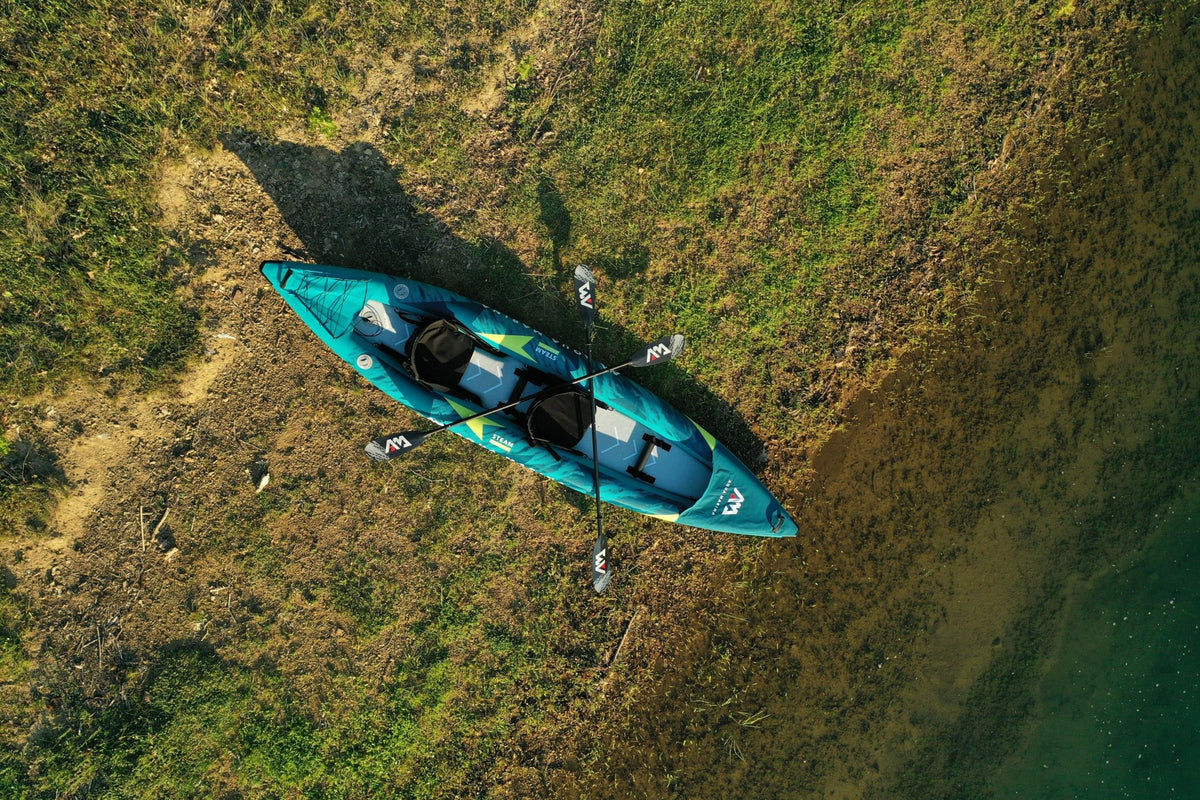 Aqua Marina Steam 13'6" Inflatable Kayak – Premium Touring & Whitewater Performance - Aloha Swim Wellness