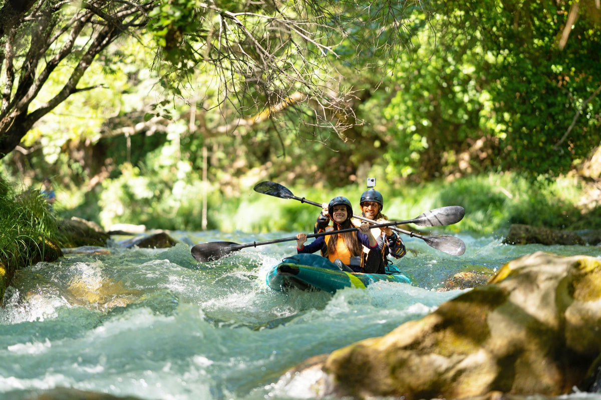 Aqua Marina Steam 13'6" Inflatable Kayak – Premium Touring & Whitewater Performance - Aloha Swim Wellness