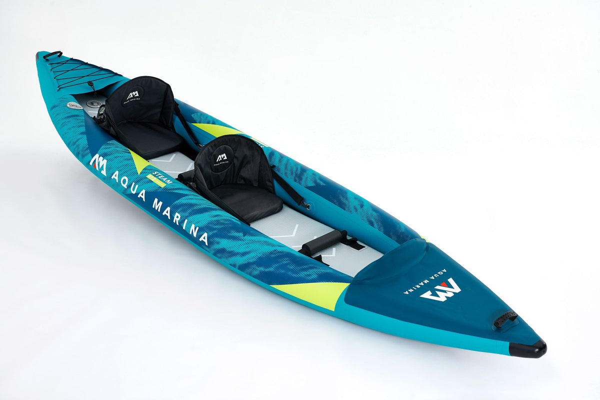 Aqua Marina Steam 13'6" Inflatable Kayak – Premium Touring & Whitewater Performance - Aloha Swim Wellness