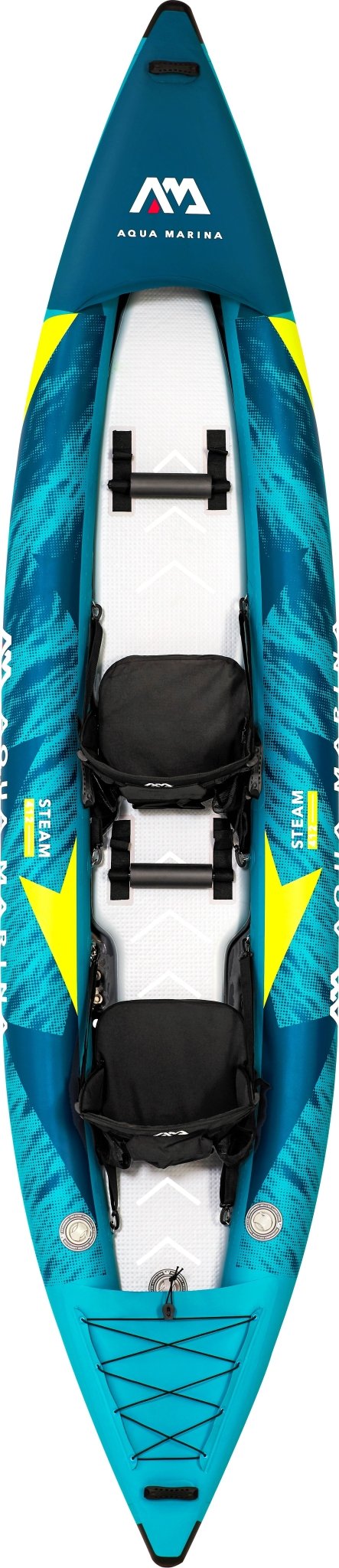 Aqua Marina Steam 13'6" Inflatable Kayak – Premium Touring & Whitewater Performance - Aloha Swim Wellness