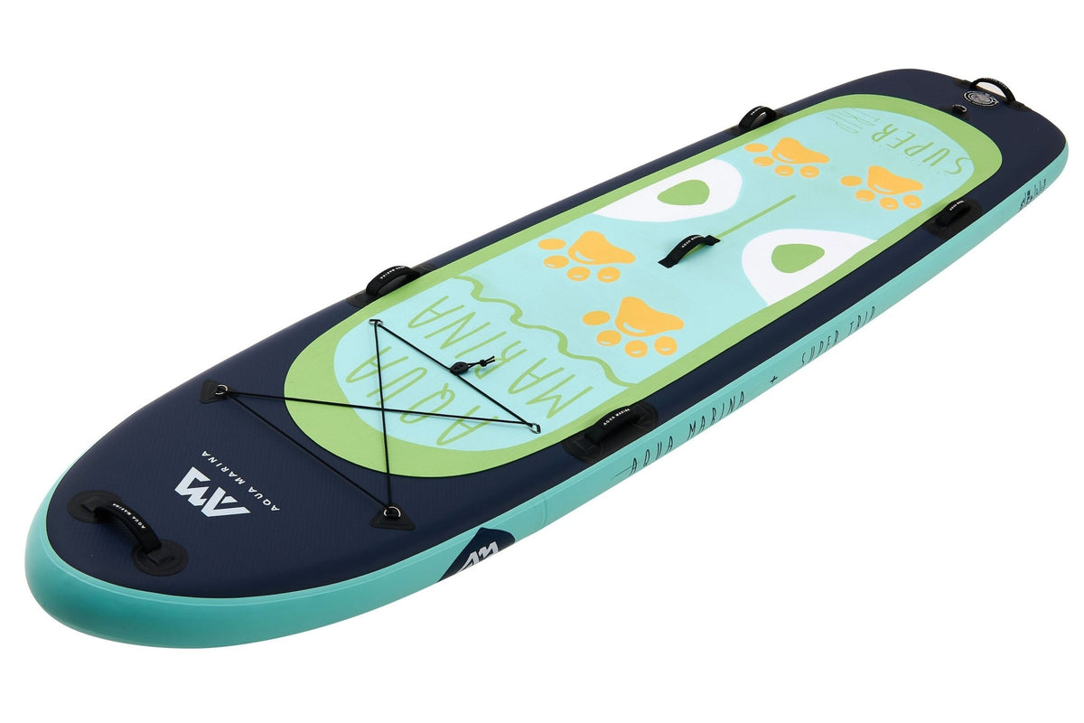 Aqua Marina SUPER TRIP 12'2" Inflatable Paddle Board Multi-person SUP - Aloha Swim Wellness