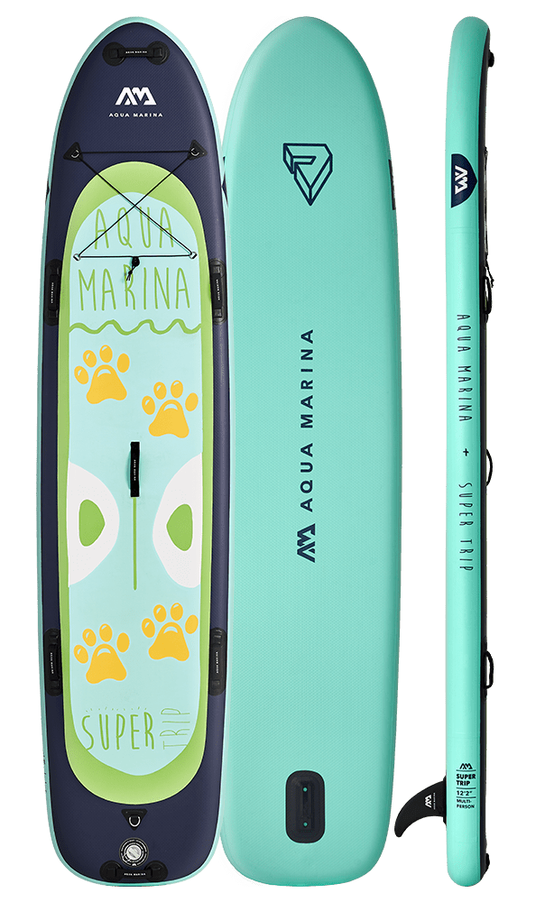 Aqua Marina SUPER TRIP 12'2" Inflatable Paddle Board Multi-person SUP - Aloha Swim Wellness