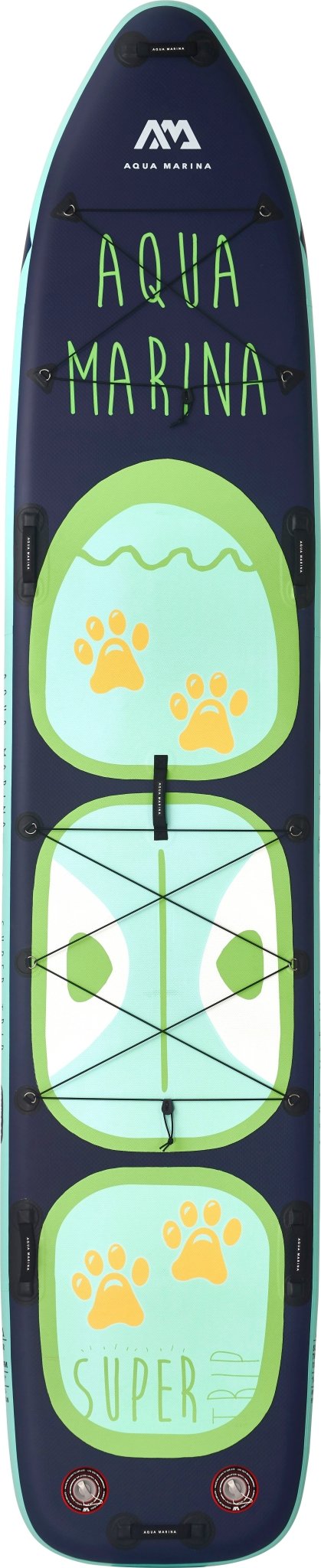 Aqua Marina Super Trip Tandem 14'0" Inflatable SUP – Stable Multi-Person Touring & Adventure Board - Aloha Swim Wellness
