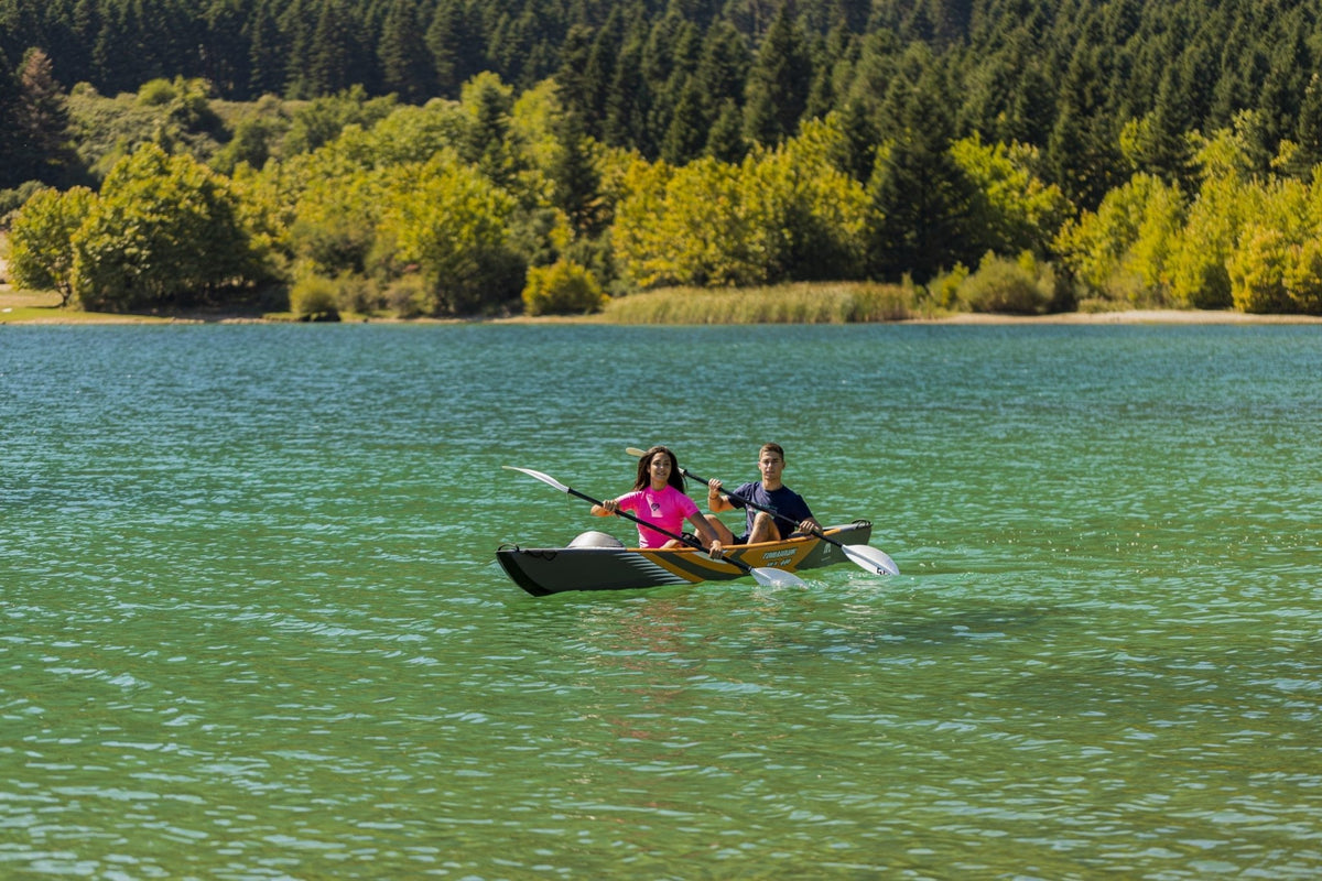 Aqua Marina TOMAHAWK AIR-K 14'5" Inflatable High Pressure Speed Kayak / Canoe - Aloha Swim Wellness