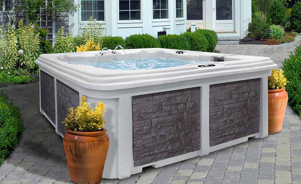 Arcadia Luxury Hot Tub – 7-Person Luxury Spa with Dual Captain’s Chairs - Aloha Swim Wellness