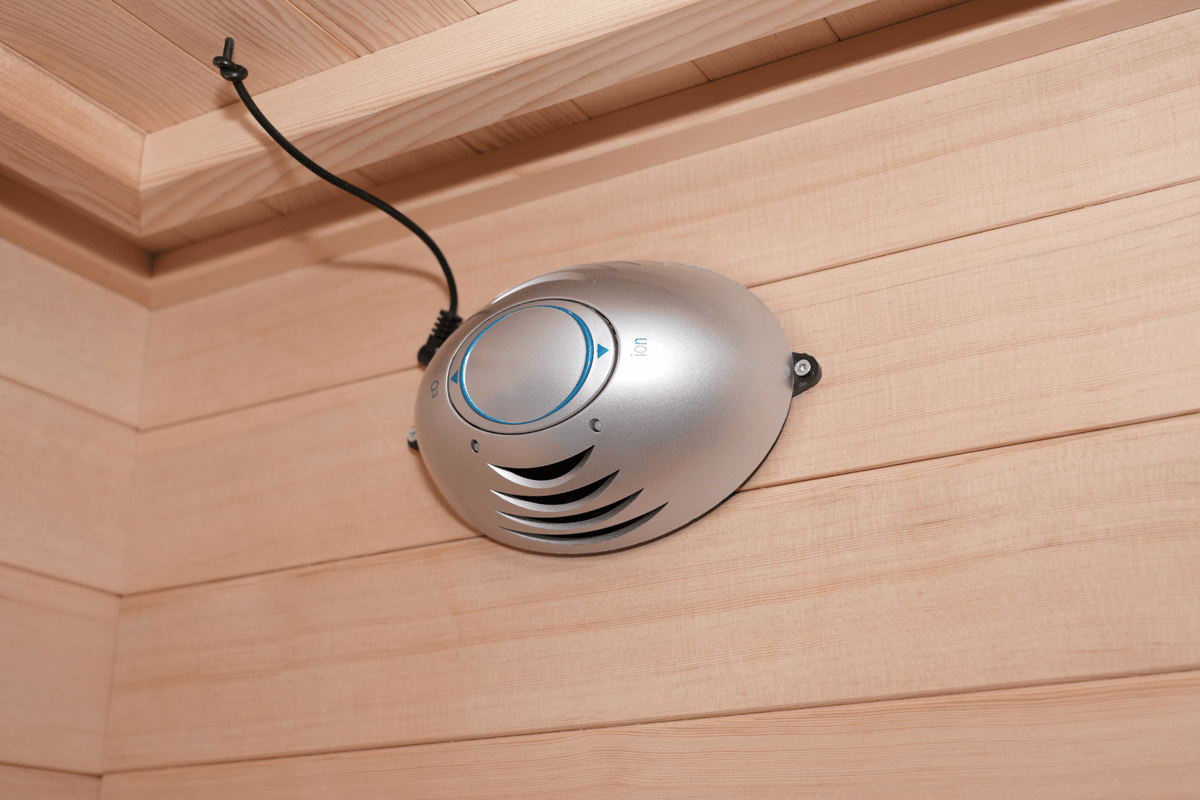 Blisspod Vantaa RED 2-Person Full-Spectrum Infrared Sauna – Wi-Fi, Red Light & Chromotherapy - Aloha Swim Wellness