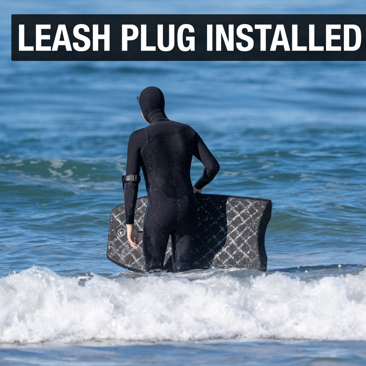 High-Performance Bodyboard – Carbon Stringer, IXPE Deck & Crescent Tail