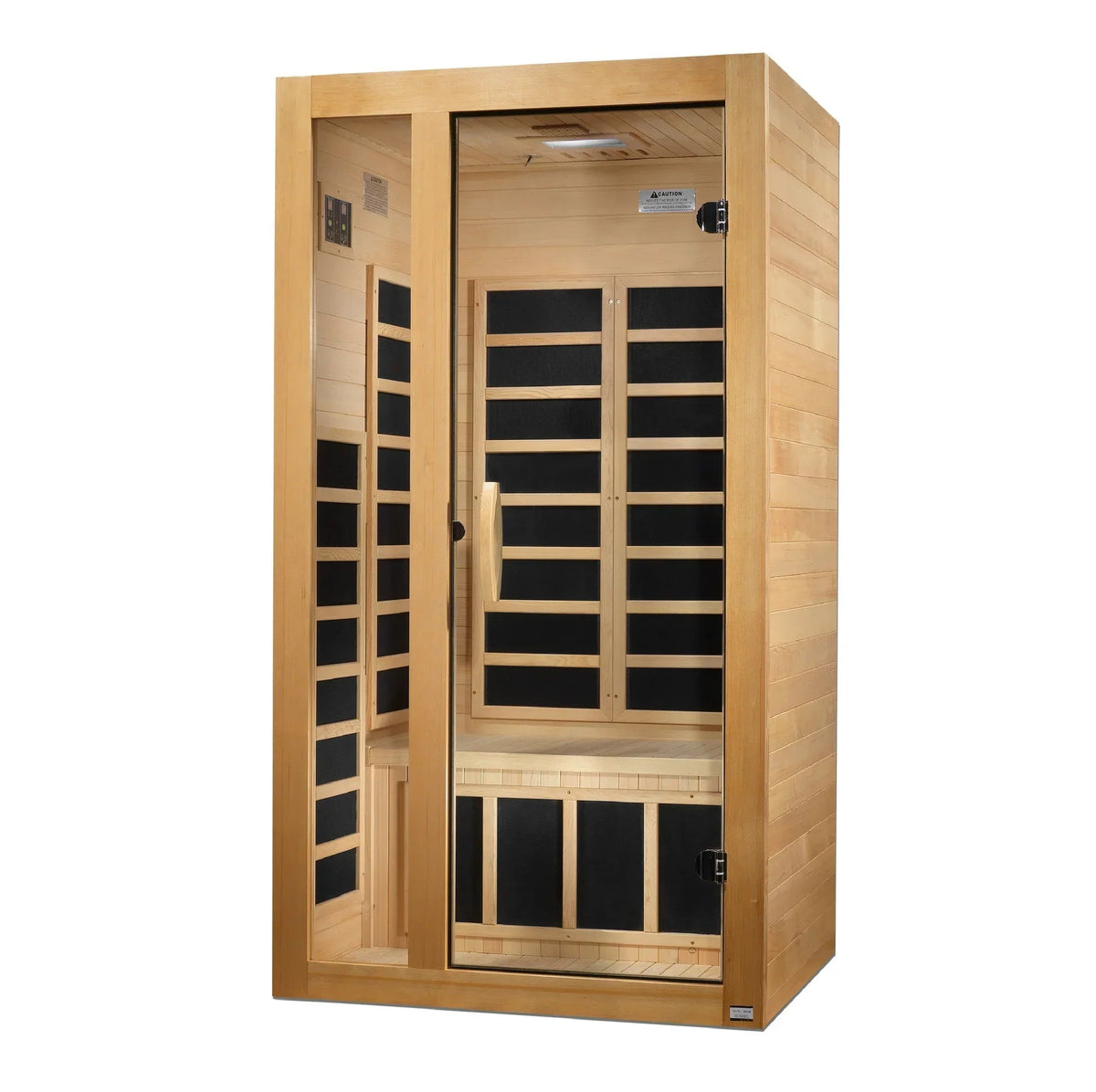 Dynamic Saunas Gracia Elite 1–2 Person Infrared Sauna - Aloha Swim Wellness