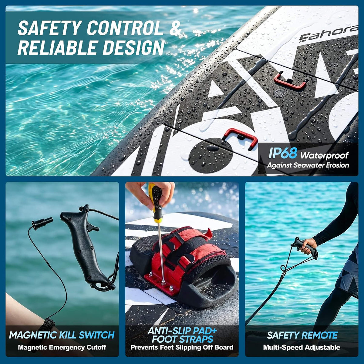 Electric Motorized Surfboard | Water Jet Propulsion - Aloha Swim Wellness