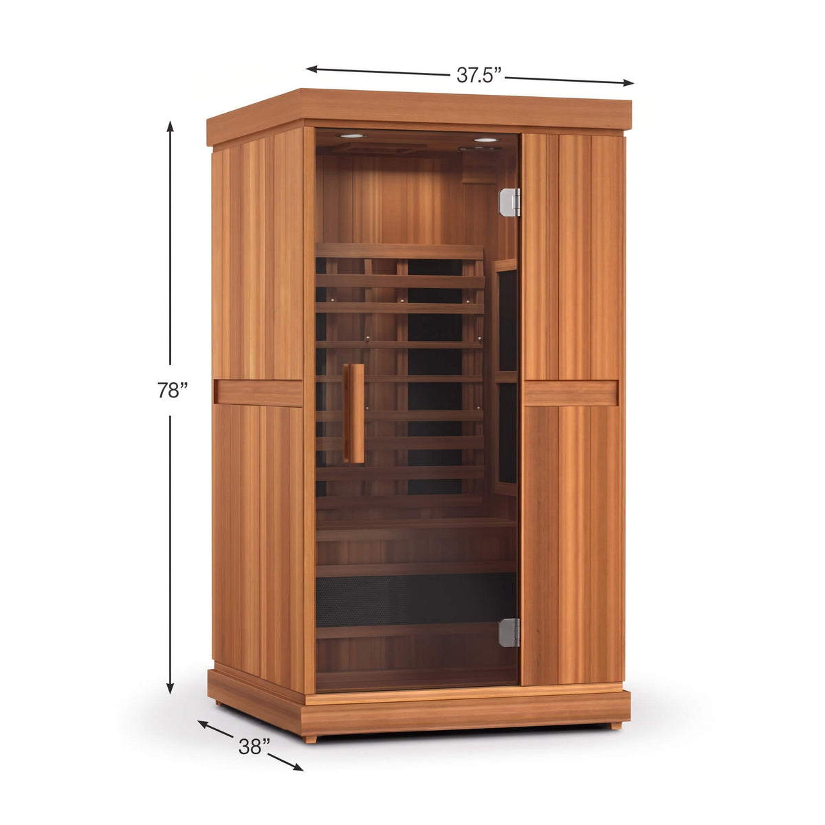 Finnmark FD-1 Full-Spectrum Infrared Sauna – Dual Infrared Heating & Bluetooth Audio