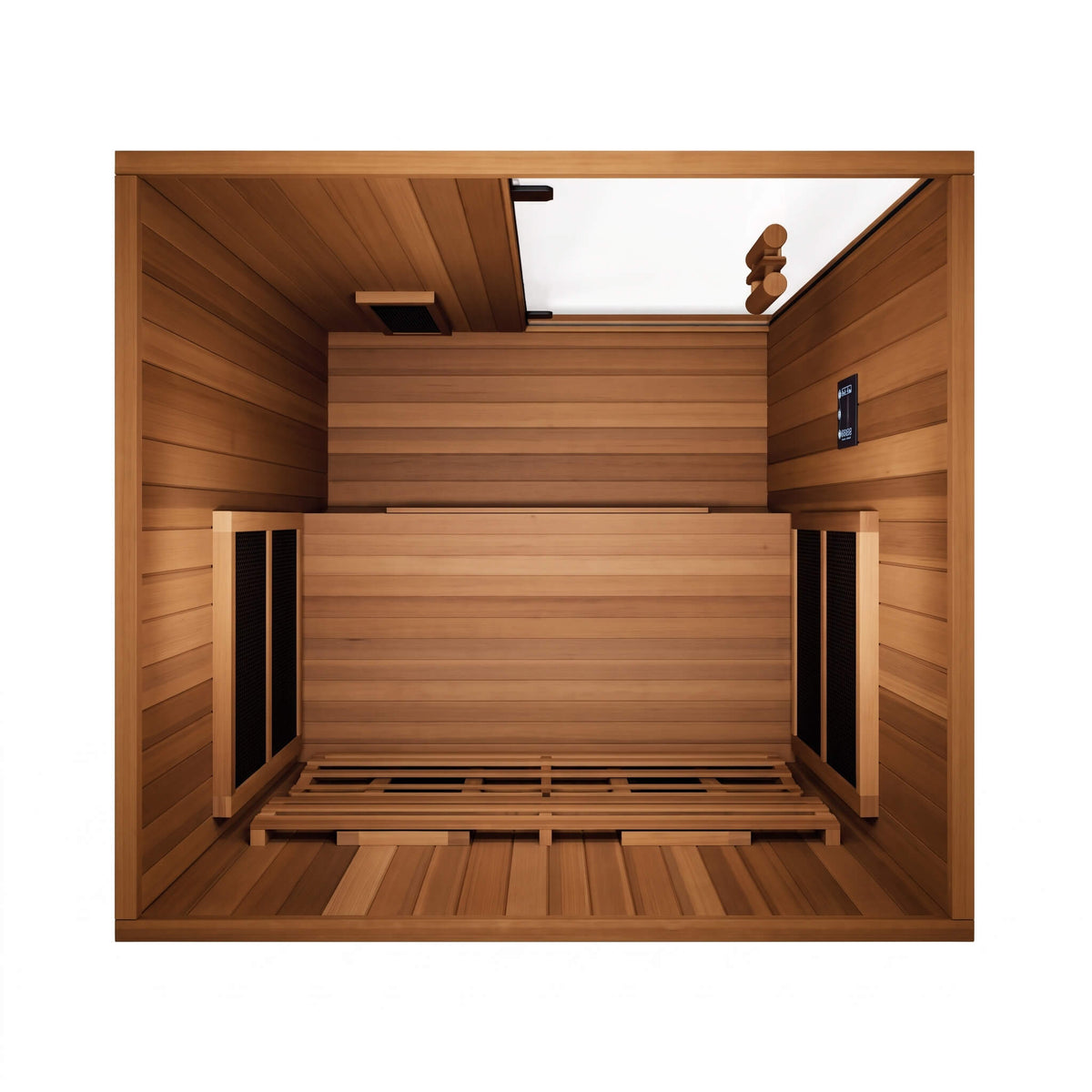 Finnmark FD-2 Full-Spectrum 2-Person Infrared Sauna – LCD Touchscreen & Bluetooth Audio