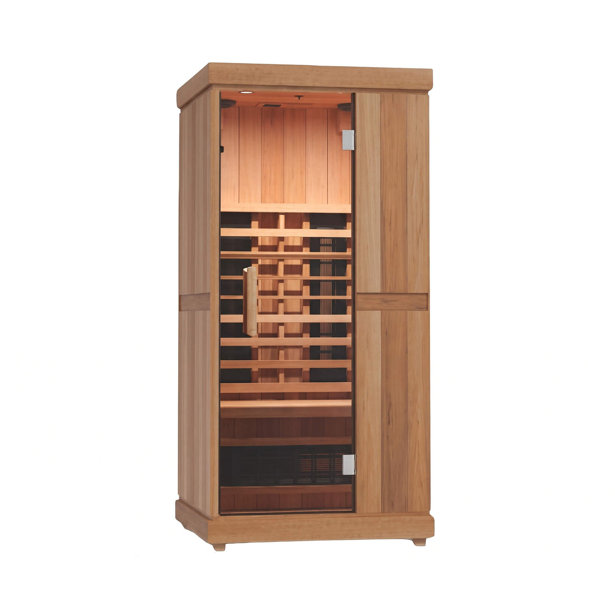 Finnmark FD-1 Full-Spectrum Infrared Sauna – Dual Infrared Heating & Bluetooth Audio - Aloha Swim Wellness