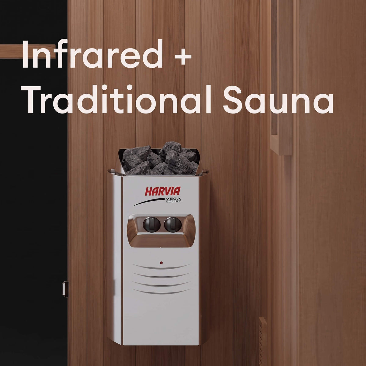 Finnmark FD-4 Trinity 2-Person Sauna – Infrared, Traditional Heat & Red Light