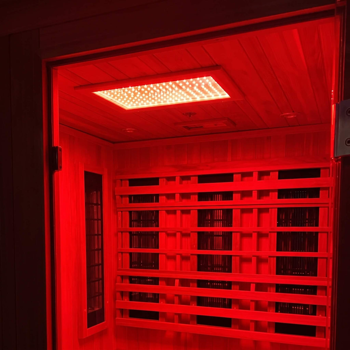 Finnmark FD-4 Trinity 2-Person Sauna – Infrared, Traditional Heat & Red Light