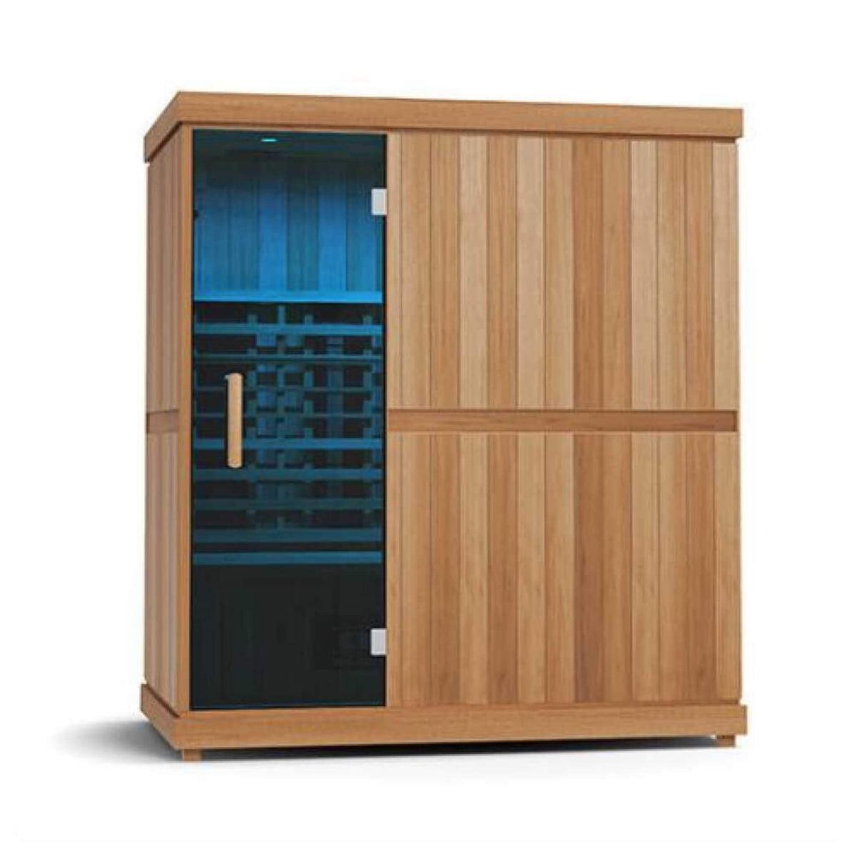 Finnmark FD-3 4-Person Full-Spectrum Infrared Sauna – Cedar Interior, Touchscreen & Bluetooth Audio