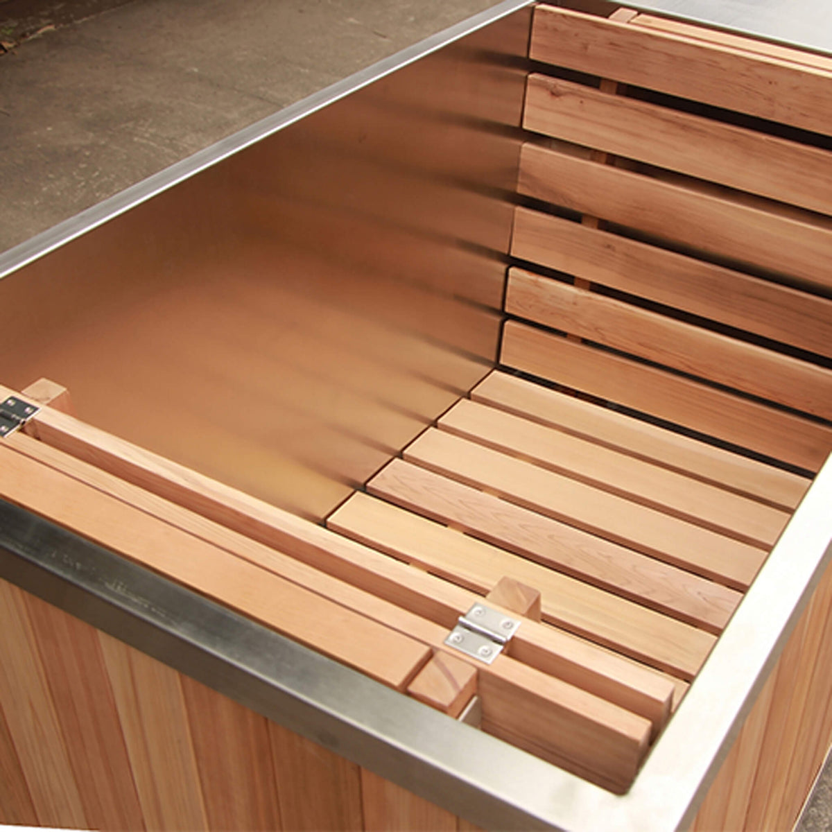 Finnmark SoulCold™ Cold & Hot Plunge – Stainless Steel Tub with Wi-Fi Temperature Control