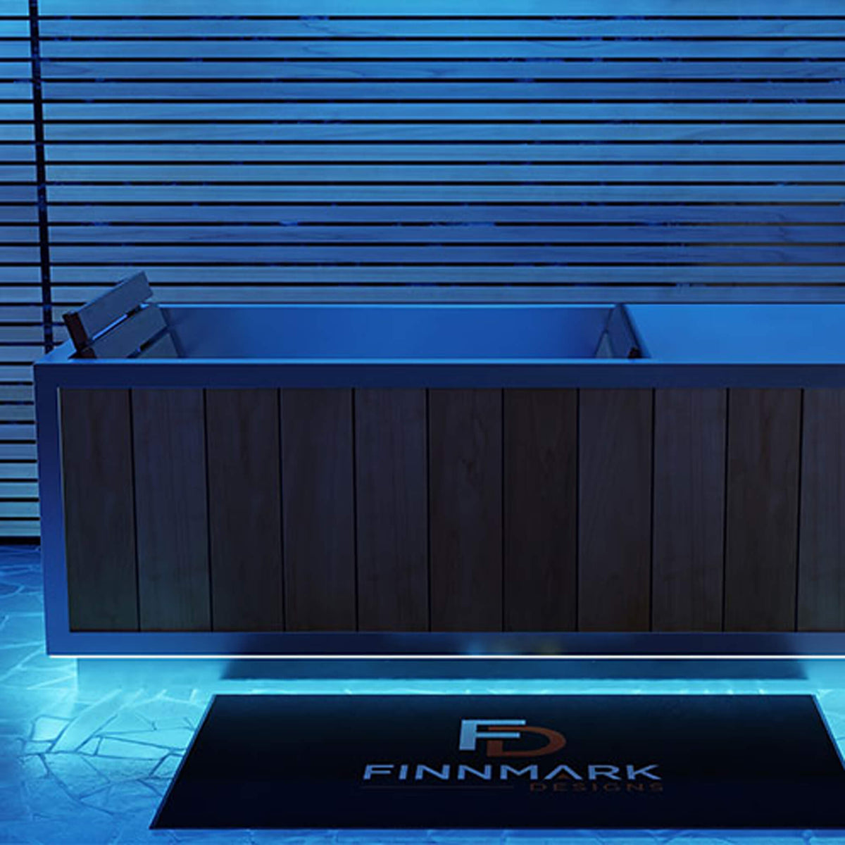Finnmark SoulCold™ Cold & Hot Plunge – Stainless Steel Tub with Wi-Fi Temperature Control