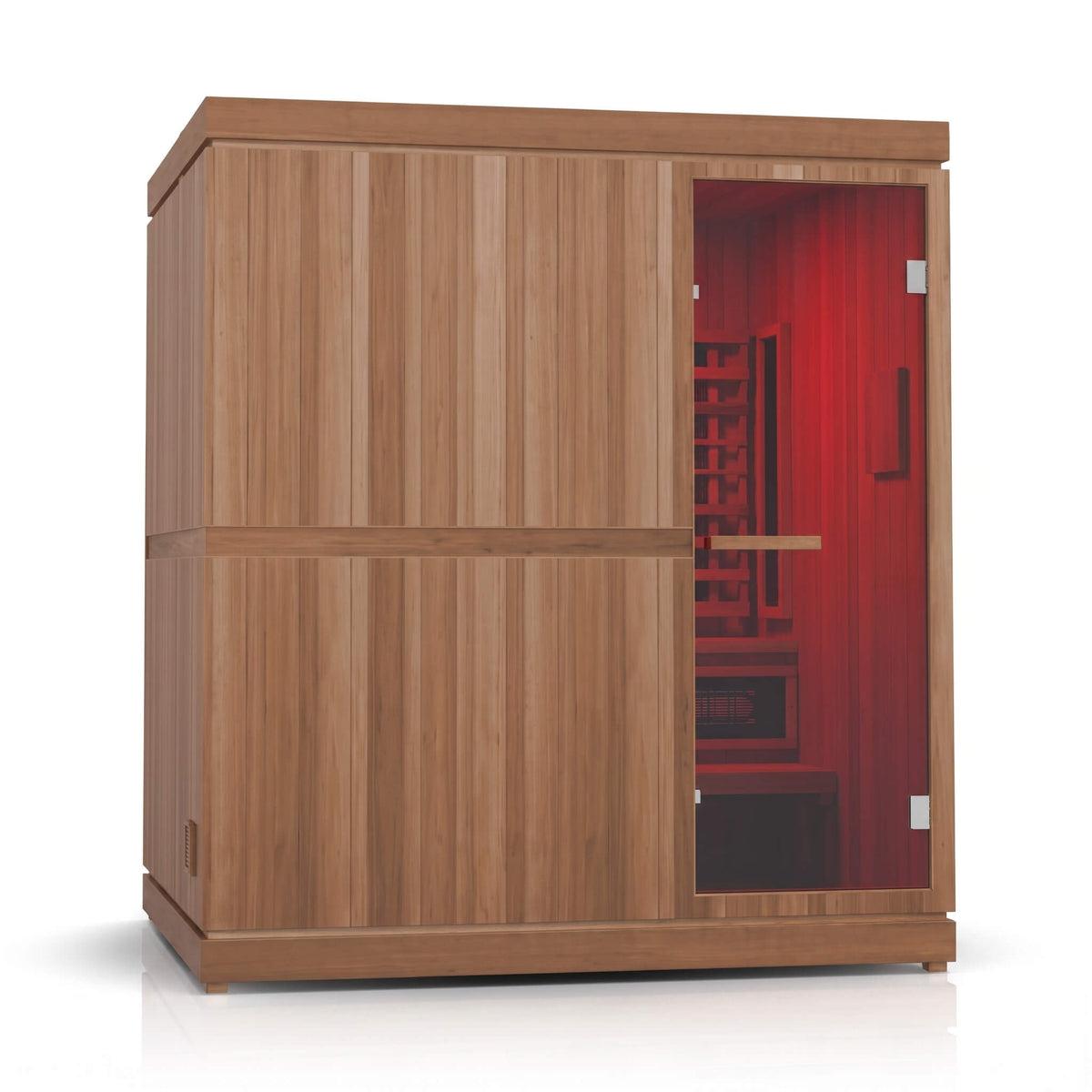 Finnmark FD-5 Trinity XL 4-Person Infrared & Traditional Sauna Combo with Red Light Therapy