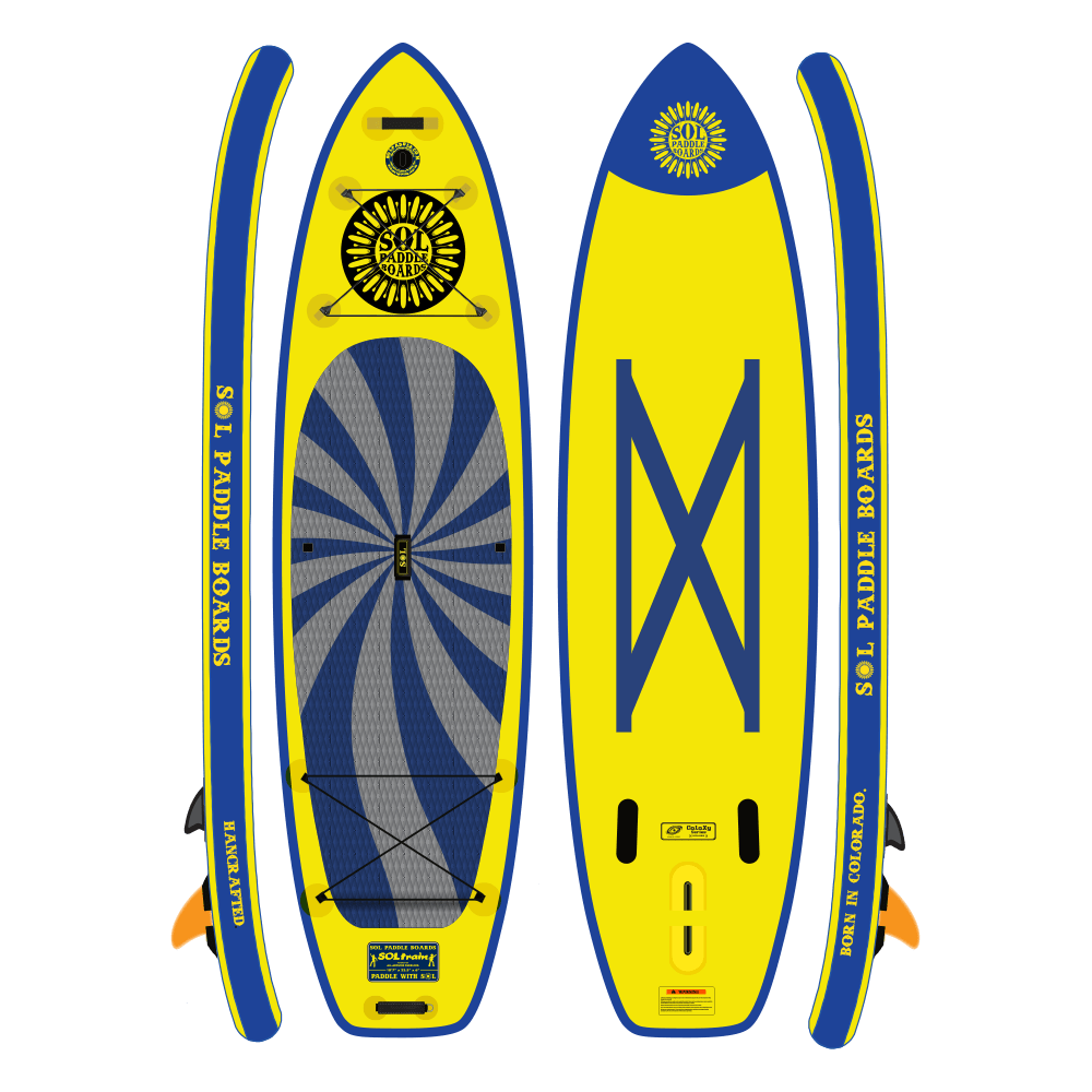 GalaXy SOLtrain Inflatable Stand Up Paddle Board - Aloha Swim Wellness