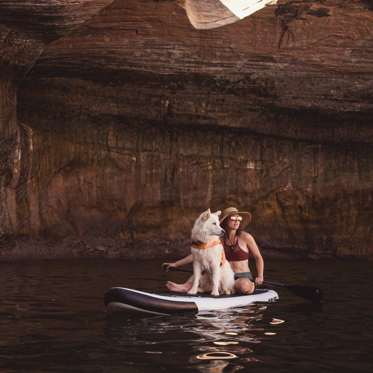 GrandSol CANYON Inflatable SUP – 11'4" Extra-Wide - Aloha Swim Wellness