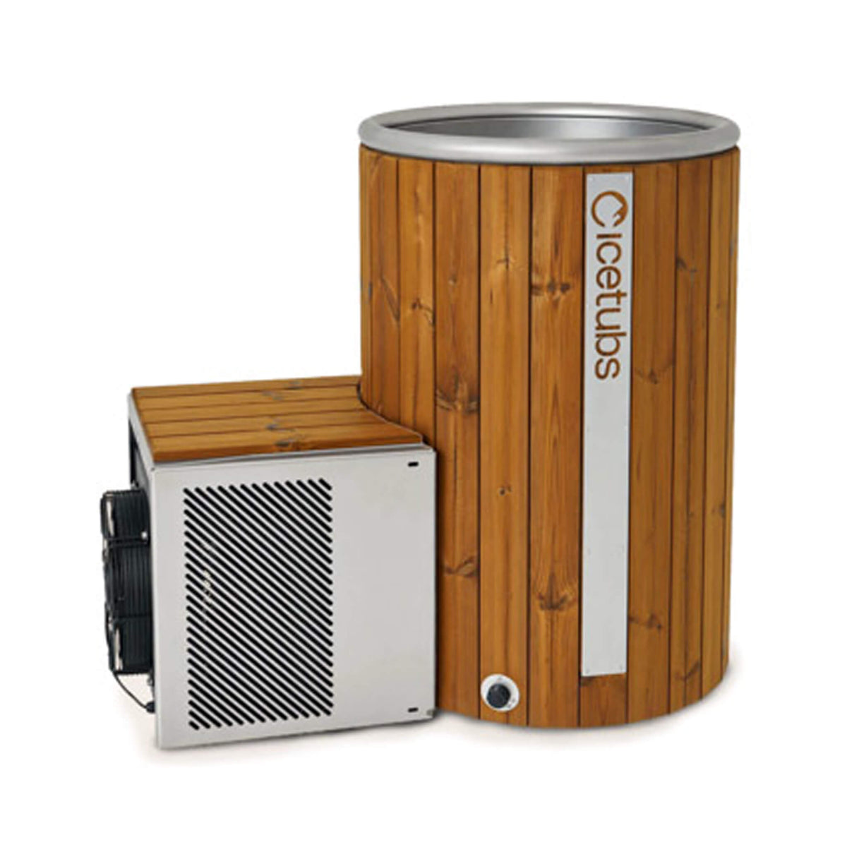 Icetubs IceBarrel Cold Plunge Tub – Thermowood Immersion Spa with Integrated Chiller & Heater - Aloha Swim Wellness